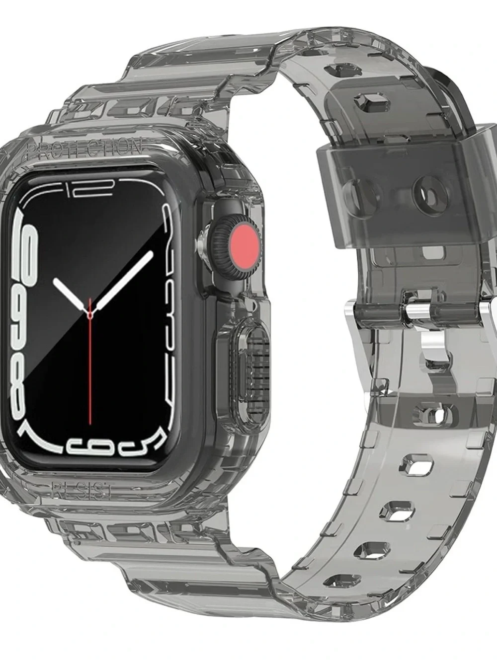 Durable Transparent Clear iWatch Bands Soft TPU Sport Band